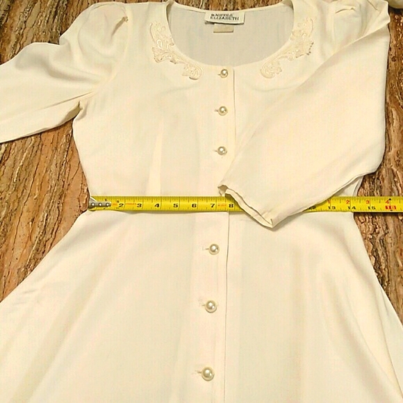 Elizabeth Nicole ladies white dress - Picture 6 of 7